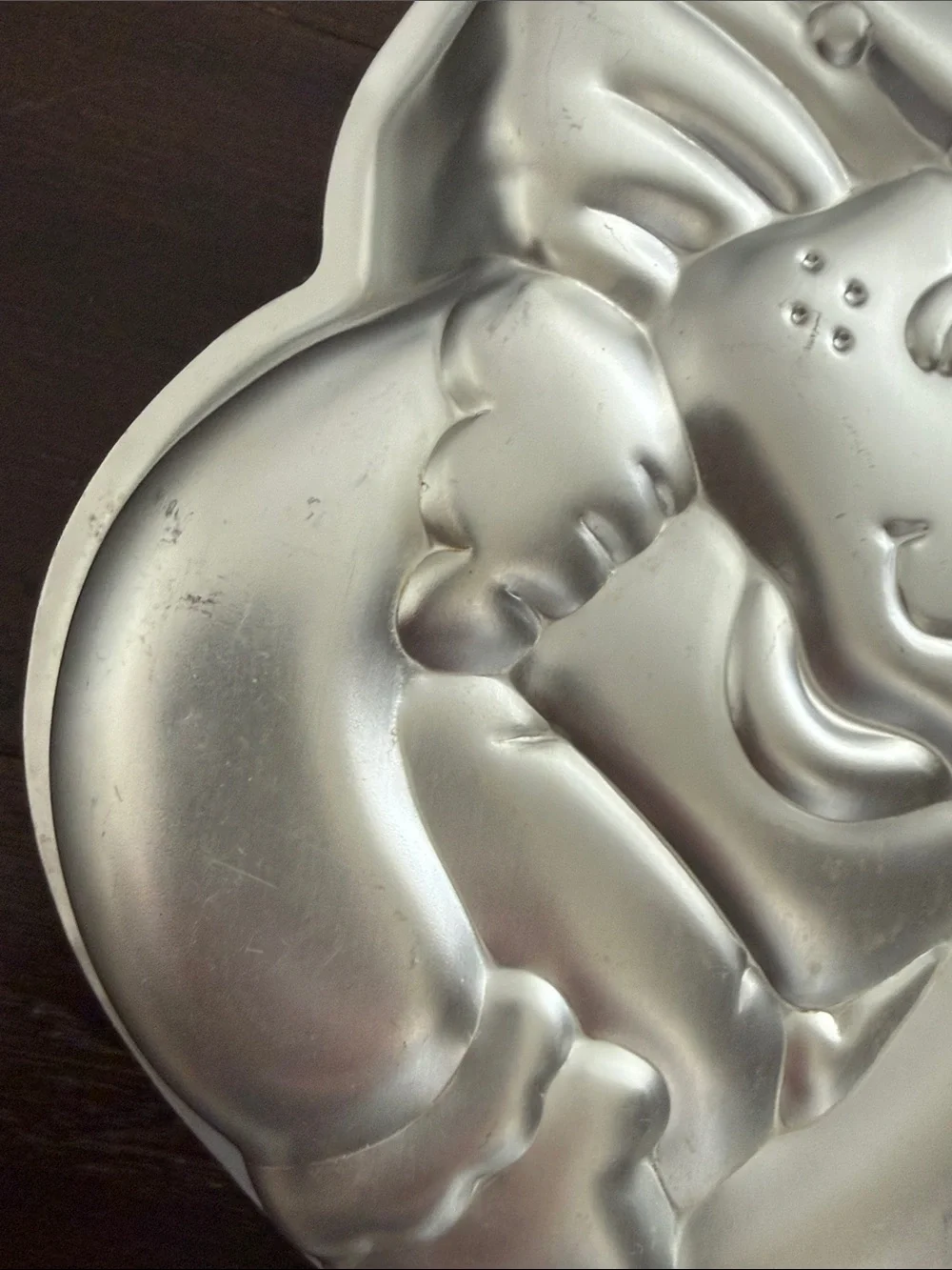 American Greetings Silver Strawberry Shortcake Character Cake Mold